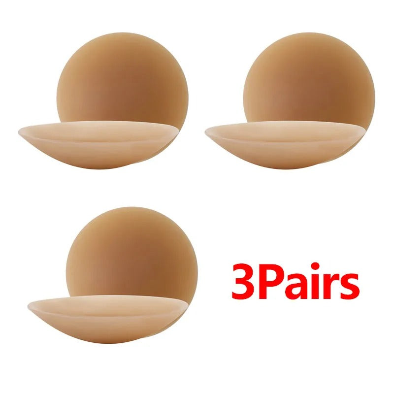 Reusable Silicone Nipple Covers – Invisible & Seamless (3 Pairs)