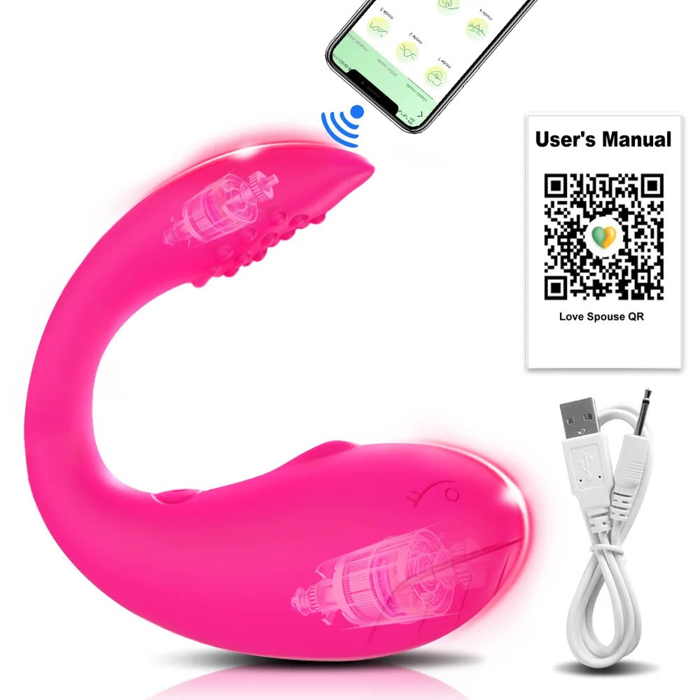 App-Control Vibrator Egg – G-Spot & Clitoral Stimulator (Rechargeable)