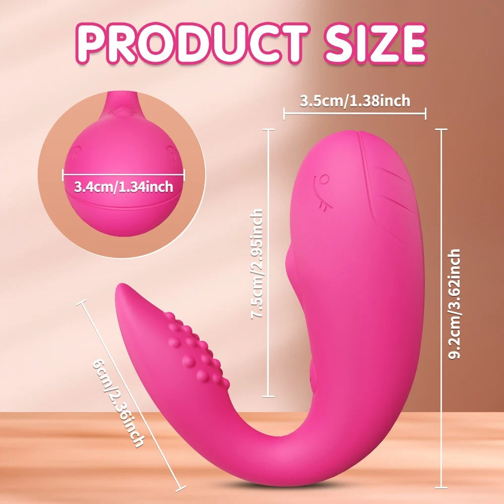 App-Control Vibrator Egg – G-Spot & Clitoral Stimulator (Rechargeable)